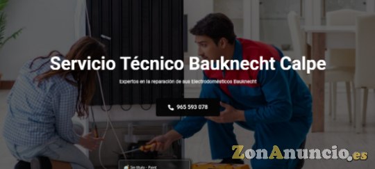 Servicio Técnico Bauknecht Calpe 965217105